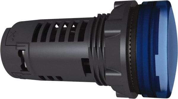 Schneider Electric - 24 V Blue Lens LED Pilot Light - Industrial Tool & Supply