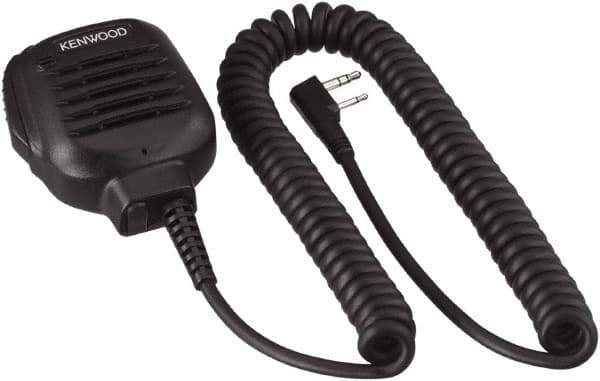 Kenwood - Two Way Radio Speaker/Microphone - Use with Two-Way Radios - Industrial Tool & Supply