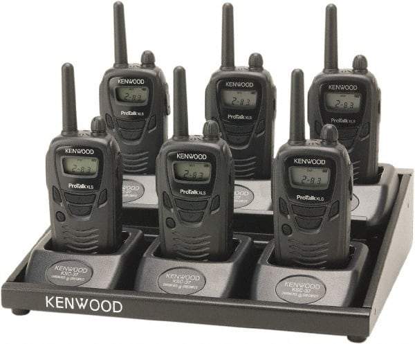 Kenwood - Two Way Radio 6-Unit Docking Station - 6 Radios, Series ProTalk - Industrial Tool & Supply