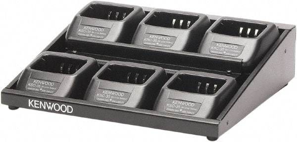 Kenwood - Two Way Radio 6-Unit Docking Station - 6 Radios, Series ProTalk - Industrial Tool & Supply