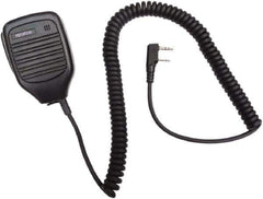 Kenwood - Compact & Low Profile, Speaker Microphone Speaker/Microphone - Black, Use with Protalk Series Two Way Radios - Industrial Tool & Supply