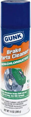 Gunk - Nonchlorinated Brake Parts Cleaner - 14 oz Aerosol Can with Straw - Industrial Tool & Supply