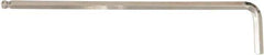 Wiha - 3/32" Hex, Long Arm, Ball End Hex Key - 113mm OAL, Inch System of Measurement - Industrial Tool & Supply
