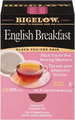 Bigelow - English Breakfast Tea Pods, 1.90 oz, 18/Box - Industrial Tool & Supply