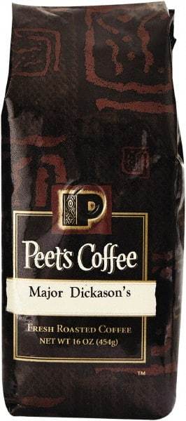 Peet's Coffee & Tea - Bulk Coffee, Major Dickason's Blend, Ground, 1 Lb Bag - Industrial Tool & Supply