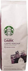 Starbucks - Coffee, Verona, Ground, 1 Lb Bag - Industrial Tool & Supply