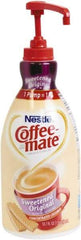 Coffee-Mate - Liquid Coffee Creamer, Sweetened Original, 1500mL Pump Dispenser - Industrial Tool & Supply