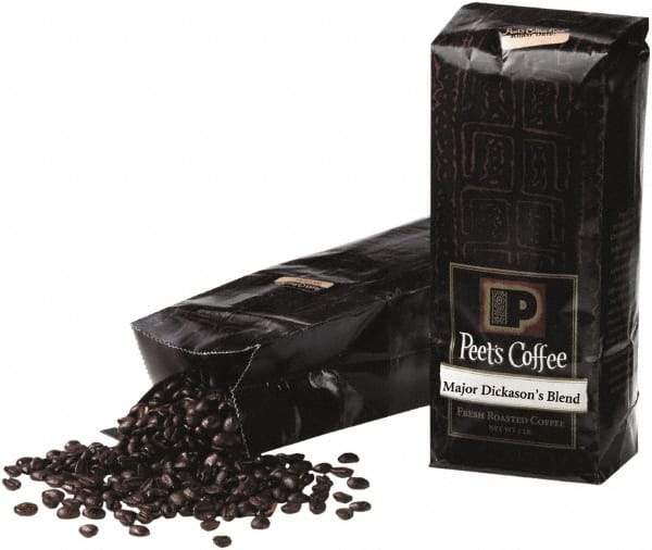 Peet's Coffee & Tea - Bulk Coffee, Major Dickason's Blend, Whole Bean, 1 Lb Bag - Industrial Tool & Supply