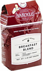 PapaNicholas - Premium Coffee, Whole Bean, Breakfast Blend - Industrial Tool & Supply