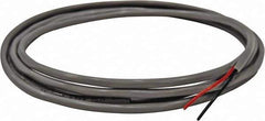 Value Collection - 22 AWG, 2 Wire, 1,000' OAL Unshielded Automation & Communication Cable - PVC Insulation, Tinned Copper Conductor, 300 Volts, 0.156" OD - Industrial Tool & Supply