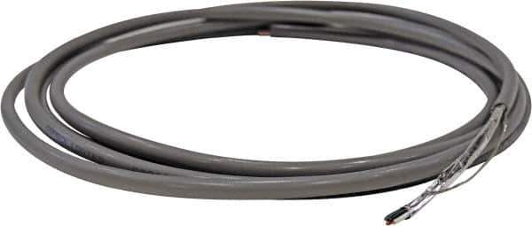 Value Collection - 24 AWG, 4 Wire, 500' OAL Shielded Automation & Communication Cable - PVC Insulation, Tinned Copper Conductor, 300 Volts, 0.18" OD - Industrial Tool & Supply