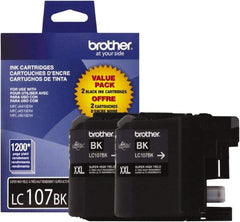 Brother - Black Ink Cartridge - Use with Brother MFC-J4310DW, J4410DW, J4510DW, J4610DW, J4710DW, J6520DW, J6720DW, J6920DW - Industrial Tool & Supply