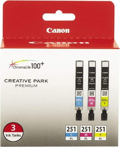 Canon - Ink Cartridge - Use with Canon PIXMA iP7220, iP8720, iX6820, MG5420, MG5520, MG5620, MG6320, MG6420, MG6620, MG7120, MG7520, MX922 - Industrial Tool & Supply