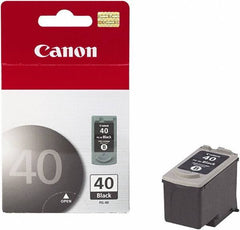 Canon - Black Ink Cartridge - Use with Canon PIXMA iP1600, iP1700, iP1800, iP2600, MP140, MP150, MP160, MP170, MP180, MP190, MP450, MP460, MP470, MX300, MX310 - Industrial Tool & Supply