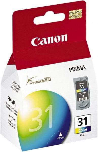 Canon - Ink Cartridge - Use with Canon PIXMA iP800, iP2600, MP140, MP190, MP210, MP240, MX300, MX310 - Industrial Tool & Supply