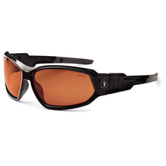 LOKI Copper Lens Black Safety Glasses // Goggles - Industrial Tool & Supply