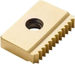 Seco - 3mm Pitch, Internal Thread, ISO Standard, 25NM CP500 Grade Thread Mill Insert - Carbide, TiAlN/TiN Coating - Industrial Tool & Supply