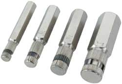 Proto - 4 Piece, 3/8" to 1", Internal Pipe Wrench Set - Inch Measurement Standard, Satin Chrome Finish - Industrial Tool & Supply