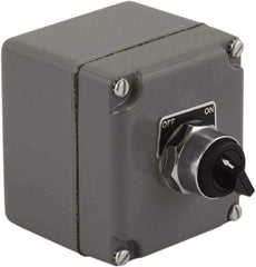Schneider Electric - 1 Operator, Pushbutton Control Station - Start (Legend), Momentary Switch, NO/NC Contact, NEMA 1, 13, 3, 4 - Industrial Tool & Supply
