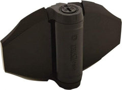 D&D Technologies - 4-3/4" Long x 6.93" Wide x 0.4" Thick, Gate Hinge - Polymer, Black Finish - Industrial Tool & Supply