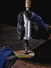 Ingersoll-Rand - 1/4" Collet, Straight Handle, Air Straight Die Grinder - 27,000 RPM, Front Exhaust, 9 CFM, 0.5 hp, 90 psi - Industrial Tool & Supply