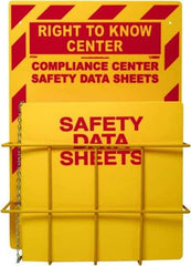 NMC - 20" Wide x 14" High, Information Center - 3 Rings, English - Industrial Tool & Supply