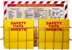 NMC - 20" Wide x 28" High, Information Center - English - Industrial Tool & Supply