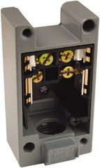 Square D - 4.2 Inch Long, Zinc Body, Limit Switch Base - For Use with 9007, 9007C - Industrial Tool & Supply