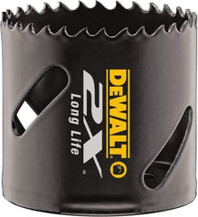 DeWALT - 11/16" Diam, 1-7/8" Cutting Depth, Hole Saw - Bi-Metal Saw, Toothed Edge - Industrial Tool & Supply