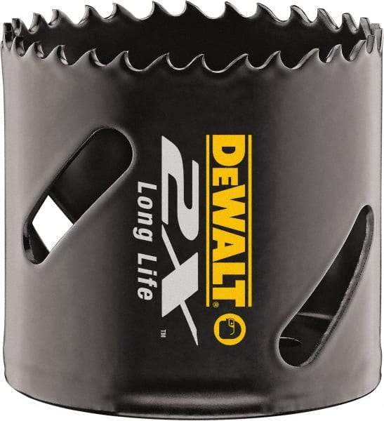 DeWALT - 1-1/16" Diam, 1-7/8" Cutting Depth, Hole Saw - Bi-Metal Saw, Toothed Edge - Industrial Tool & Supply