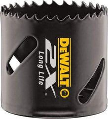 DeWALT - 1-3/8" Diam, 1-7/8" Cutting Depth, Hole Saw - Bi-Metal Saw, Toothed Edge - Industrial Tool & Supply