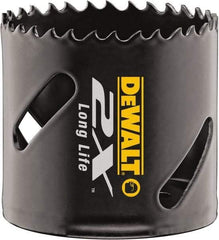 DeWALT - 1-9/16" Diam, 1-7/8" Cutting Depth, Hole Saw - Bi-Metal Saw, Toothed Edge - Industrial Tool & Supply