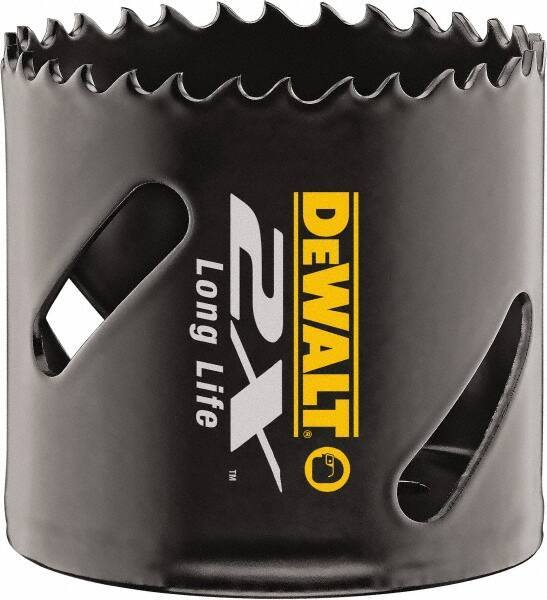 DeWALT - 2-1/2" Diam, 1-7/8" Cutting Depth, Hole Saw - Bi-Metal Saw, Toothed Edge - Industrial Tool & Supply