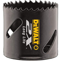 DeWALT - 4-3/4" Diam, 1-7/8" Cutting Depth, Hole Saw - Bi-Metal Saw, Toothed Edge - Industrial Tool & Supply