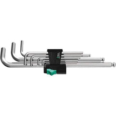 Wera - Hex Key Sets Tool Type: Hex Handle Type: L-Key Long Arm - Industrial Tool & Supply
