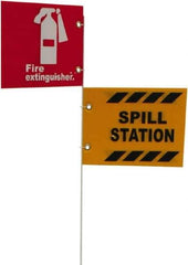 NMC - Fire Extinguisher Cabinets & Accessories Type: Portable Sign Post Base Maximum Extinguisher Capacity (Lb.): 1.00 - Industrial Tool & Supply