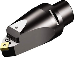Sandvik Coromant - Neutral Cut, Size C10, CNMG 19 06 12 & CNMG 643 Insert Compatiblity, External Modular Turning & Profiling Cutting Unit Head - 110mm Head Length, Through Coolant, Series T-Max P - Industrial Tool & Supply
