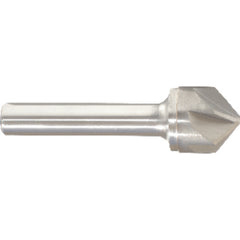 1/4″ Cutting Dia. 1/4″Shank Dia, 6 Flute, 60 Degrees, Carbide Countersink Series/List #5754 - Industrial Tool & Supply