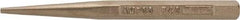 Ampco - 3/8" Nonsparking Punch - 9" OAL, Nickel Aluminum Bronze - Industrial Tool & Supply