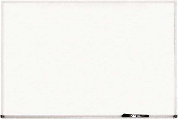Mead - 36" High x 48" Wide Erasable Melamine Marker Boards - Aluminum Frame, 3/4" Deep, Includes Mounting Kit - Industrial Tool & Supply