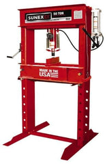 Sunex Tools - 50 Ton Manual Shop Press - 8-1/4 Inch Stroke - Industrial Tool & Supply