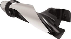 Allied Machine and Engineering - Series 29, 29 to 31.99mm Diam, 32mm Diam Straight Shank with Flange, Straight Flute Spade Drill - 96mm Max Depth, 136.2mm Body Length, 196.2mm OAL, Standard Length, Through Coolant - Industrial Tool & Supply