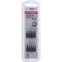 Wiha - 1/4" Drive IP5 Torx Plus Screwdriver Bit - 1" OAL, Insert Bit - Industrial Tool & Supply