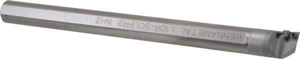 Kennametal - 0.77" Min Bore Diam, 7.992" OAL, 5/8" Shank Diam, L-SCLP Indexable Boring Bar - 1.03" Max Bore Depth, CP.. Insert, Screw Holding Method - Industrial Tool & Supply