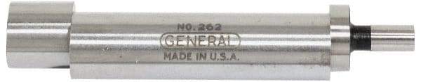 General - 0.2 and 0.5" Head Diam, 1/2" Shank, Double End, Mechanical Edge Finder - Accurate to 0.0005", Conical Contact - Industrial Tool & Supply