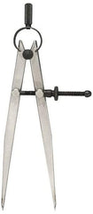General - 4 Inch Leg, Spring Joint, Steel, Bright Finish, Divider - Industrial Tool & Supply