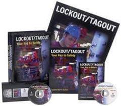 NMC - Lockout, Tagout Your Key To Safety, Multimedia Training Kit - 20 Minute Run Time DVD, English - Industrial Tool & Supply
