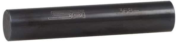 SPI - 0.887" Diam Class ZZ Plus Plug & Pin Gage - Black Oxide Finish, 0.000200" Tolerance - Industrial Tool & Supply