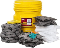 Brady SPC Sorbents - 63 Gal Capacity Universal Spill Kit - 65 Gal No Container Included - Refill Only - Industrial Tool & Supply