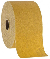 Norton - 2-3/4" x 20 Yd 80 Grit Aluminum Oxide Shop Roll - Coarse Grade, B Weighted Backing - Industrial Tool & Supply